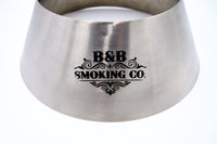 Stainless Steel BBQ Fuel Dome Fits 57cm and above, Kettle BBQ Charcoal Grills, Compatible with Weber GBS Grate